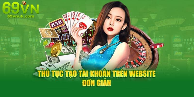 Thủ tục đăng ký 69vn trên website cực kì đơn giản