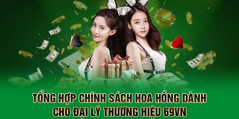 Chính sách hoa hồng lên đến 60% mỗi tháng cho đại lý 69VN